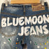 BLUE MOON JEANS ペイントデニムパンツ レディース