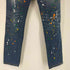 BLUE MOON JEANS ペイントデニムパンツ レディース