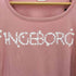 インゲボルグ INGEBORG ロゴ プリント S/S カットソー Y2K レディース JPN:M