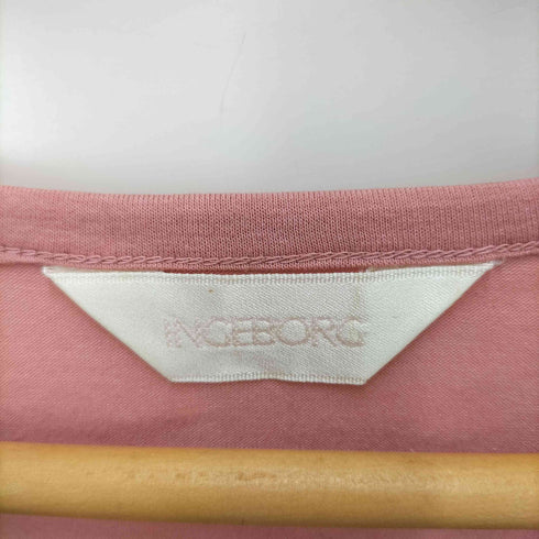 インゲボルグ INGEBORG ロゴ プリント S/S カットソー Y2K レディース JPN:M