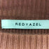 レディアゼル REDYAZEL デコルテ開き編み上げリブプルオーバー レディース FREE
