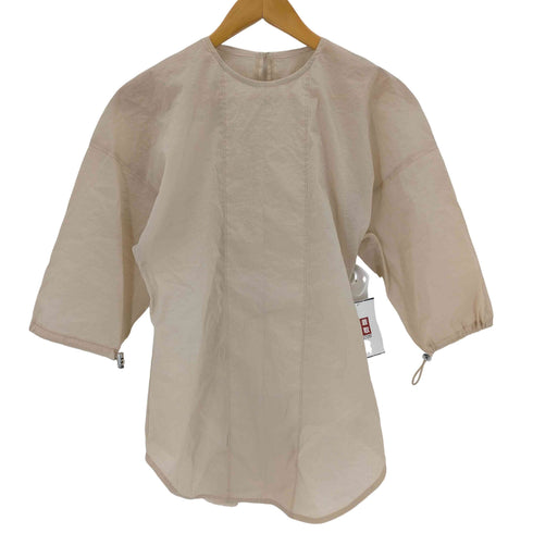 リトルスージー little suzie Sheer Cut Drawstring Sleeves Top レディース ONE SIZE
