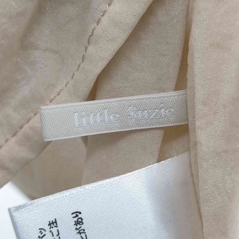 リトルスージー little suzie Sheer Cut Drawstring Sleeves Top レディース ONE SIZE