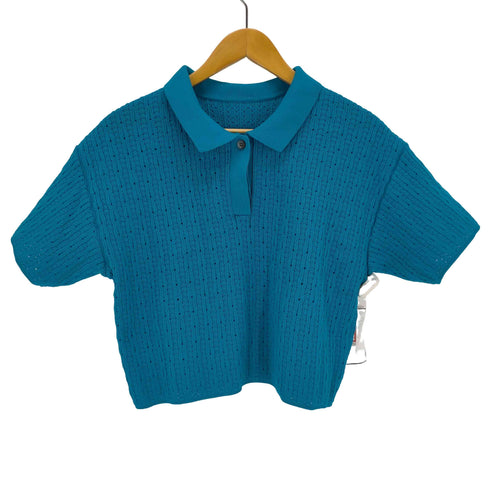 レイビームス Ray BEAMS ガラアミ ニット ポロシャツ レディース ONE SIZE