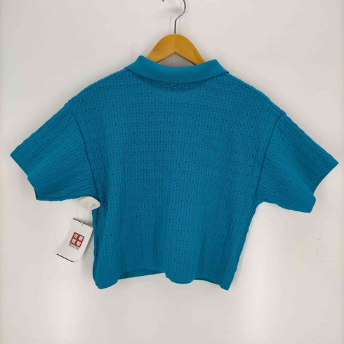 レイビームス Ray BEAMS ガラアミ ニット ポロシャツ レディース ONE SIZE