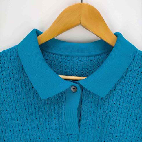 レイビームス Ray BEAMS ガラアミ ニット ポロシャツ レディース ONE SIZE