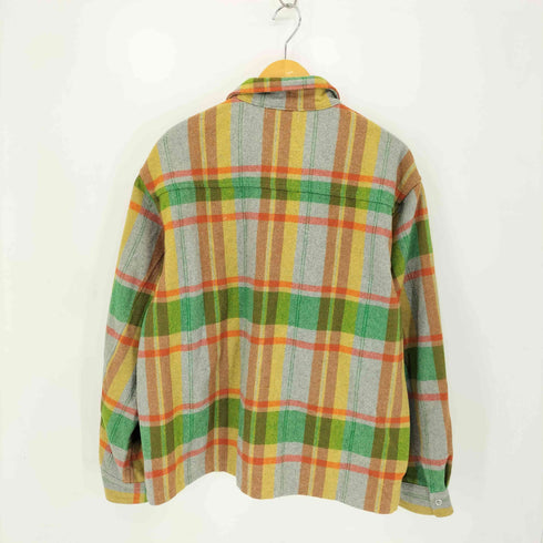 ユニバーサルスタイル UNIVERSAL STYLE WEAR チェック ライト ファティーグ シャツ メンズ JPN:L