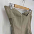 ザラ ZARA ZIPPER BUSTIER ジッパー ビスチェ ベアトップ レディース import:M
