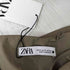 ザラ ZARA ZIPPER BUSTIER ジッパー ビスチェ ベアトップ レディース import:M
