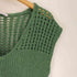 ザラ ZARA CUTWORK カットワーク シェニール ニット トップス レディース import:L