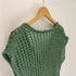 ザラ ZARA CUTWORK カットワーク シェニール ニット トップス レディース import:L