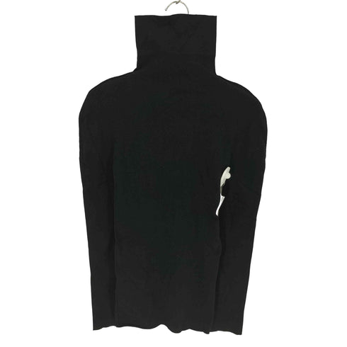 イッセイミヤケ ISSEY MIYAKE A.POC INSIDE ナイロン コットン ポリウレタン タートルネック 平面パターン カットソー レディース JPN:2