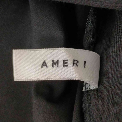 アメリ AMERI FAKE LEATHER CUT WORK SKIRT レディース