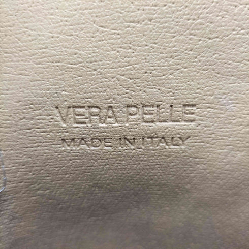 VERA PELLE イタリア製 リアルレザー ミツバチモチーフ ミニショルダーバッグ レディース