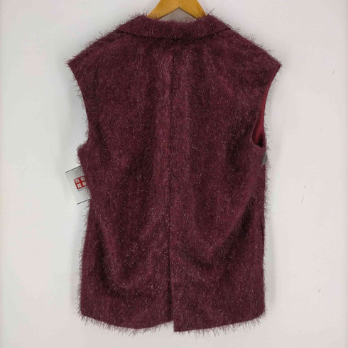 アメリ AMERI fluffy utility vest with dress レディース S