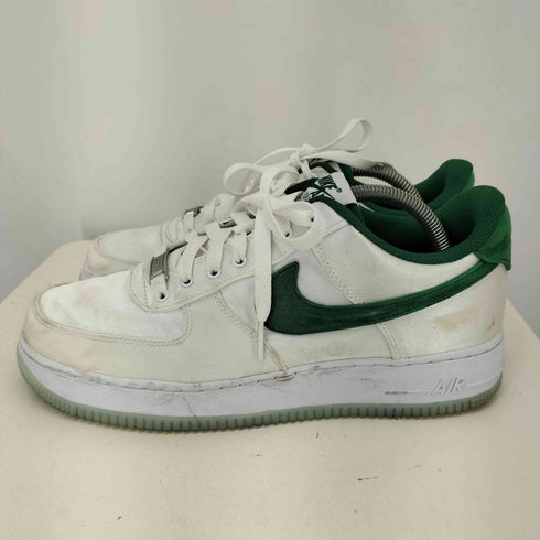 ナイキ NIKE W AIR FORCE 1 '07 ESS SNKR WHITE/SPORT GREEN-SPORT GREEN-ICE メンズ JPN:27
