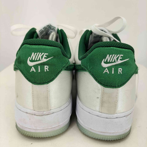 ナイキ NIKE W AIR FORCE 1 '07 ESS SNKR WHITE/SPORT GREEN-SPORT GREEN-ICE メンズ JPN:27