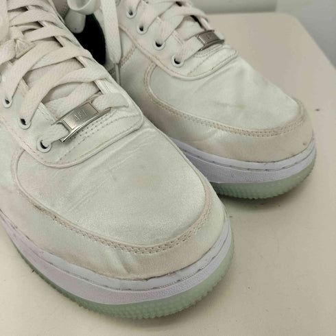 ナイキ NIKE W AIR FORCE 1 '07 ESS SNKR WHITE/SPORT GREEN-SPORT GREEN-ICE メンズ JPN:27