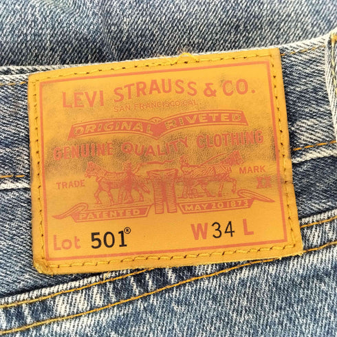 リーバイス Levis 501 デニムショーツ メンズ W34