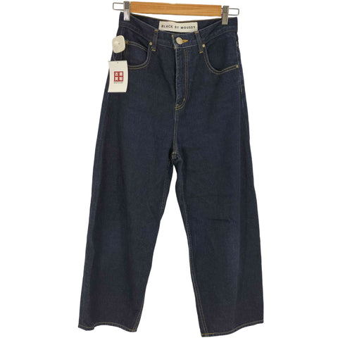 ブラックバイマウジー BLACK by moussy PUNA one wash denim レディース 24