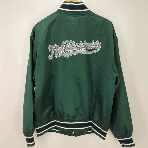 ハフ HUF 22AW Crackerjack Satin Baseball JKT スタジアムジャケット スタジャン メンズ import:L