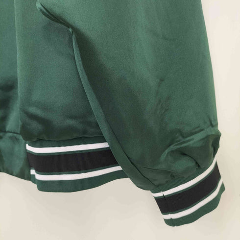 ハフ HUF 22AW Crackerjack Satin Baseball JKT スタジアムジャケット スタジャン メンズ import:L