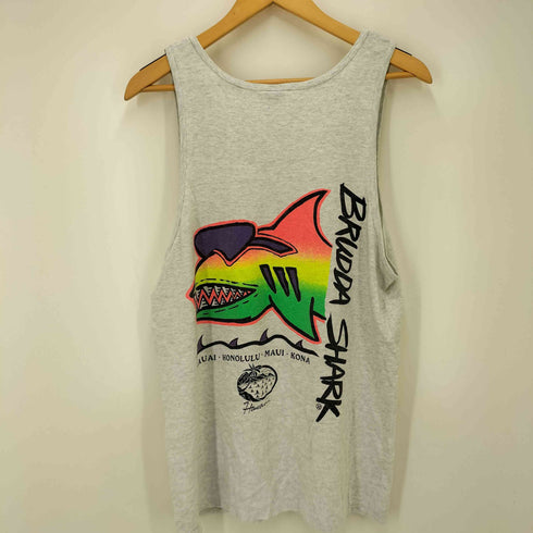 90S FRUIT OF THE LOOM BRUDDA SHARK HAWAII タンクトップ メンズ import:M