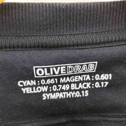 OLIVEDRAB CARRY キャリー ポケット スウェット メンズ JPN:M