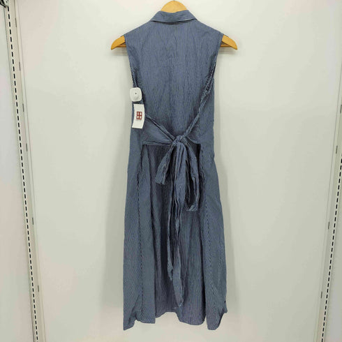 バナナリパブリック BANANA REPUBLIC ポプリンクロスウエストミディワンピース レディース import:XS