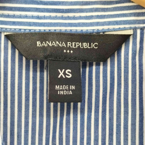 バナナリパブリック BANANA REPUBLIC ポプリンクロスウエストミディワンピース レディース import:XS