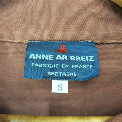 ANNE AR BREIZ フランス製 キャンバス地 フィッシャーマンスモック シャツ メンズ JPN:S