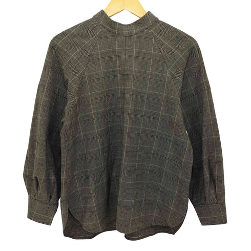 ユナイテッドアローズグリーンレーベルリラクシング UNITED ARROWS green label relaxing 22AW パウダー TR コクーンスリーブ ブラウス レディース FREE