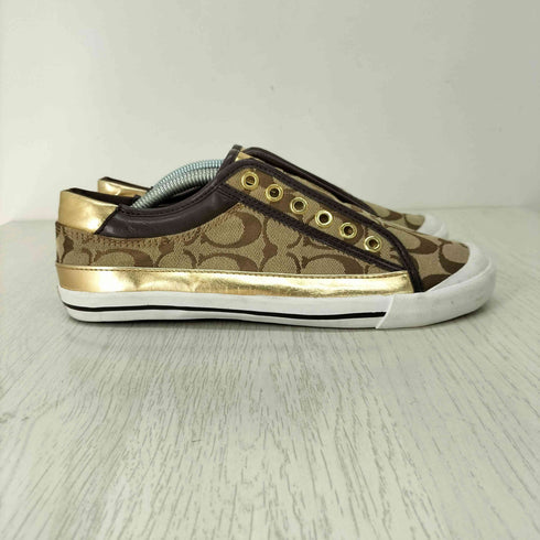 コーチ COACH シグネチャーローカットスニーカー レディース JPN:23.5
