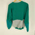 ジャージーズ JERZEES 90-00S USA製 2枚タグ ダイヤマーク OHIO VALLEY MANOR 企業ロゴ プリント バイカラー スウェット メンズ import:XL