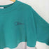 ジャージーズ JERZEES 90-00S USA製 2枚タグ ダイヤマーク OHIO VALLEY MANOR 企業ロゴ プリント バイカラー スウェット メンズ import:XL