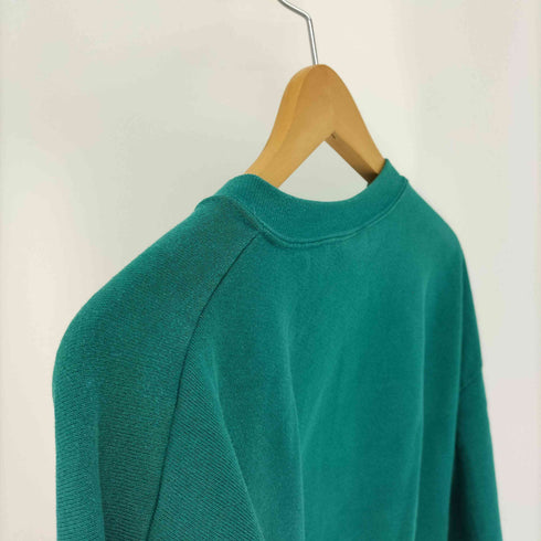 ジャージーズ JERZEES 90-00S USA製 2枚タグ ダイヤマーク OHIO VALLEY MANOR 企業ロゴ プリント バイカラー スウェット メンズ import:XL