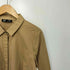 ザラ ZARA 比翼シャツワンピース レディース import:M