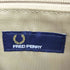 フレッドペリー FRED PERRY ロゴ刺繍 スエード切替メッシュボディバッグ メンズ