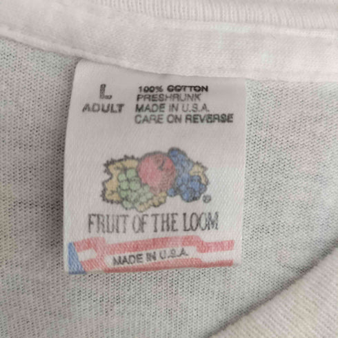 フルーツオブザルーム FRUIT OF THE LOOM MICHIGAN RAG 灯台プリントクルーネックTシャツ メンズ import:L
