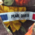 パールダイバー pearl diver 花柄 細畝コーデュロイシャツ メンズ