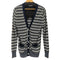サカイ Sacai ボーダー ウール混カーディガン メンズ JPN:M