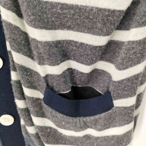 サカイ Sacai ボーダー ウール混カーディガン メンズ JPN:M