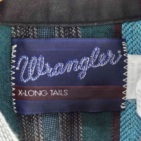 ラングラー Wrangler ストライプボタンダウンシャツ メンズ JPN:XL