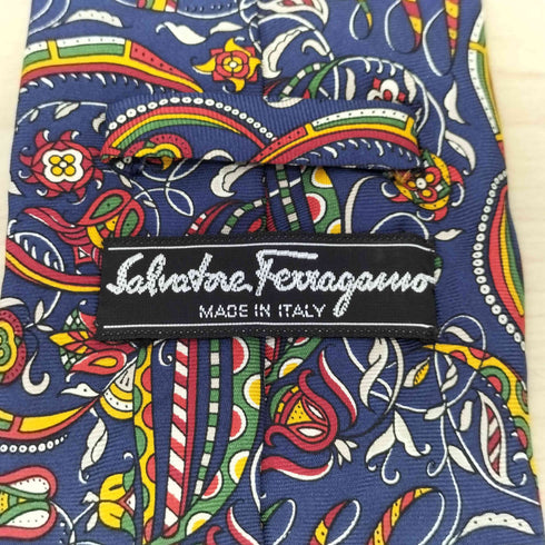 サルヴァトーレフェラガモ Salvatore Ferragamo シルク総柄ネクタイ メンズ ONE SIZE