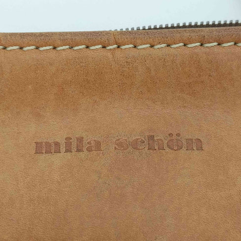ミラショーン mila schon レザーセカンドバッグ メンズ