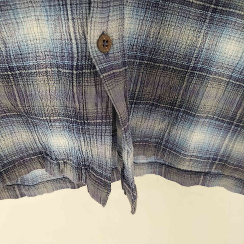 パタゴニア patagonia ポルトガル製 オーガニックコットンオンブレチェックシャツ メンズ import:L