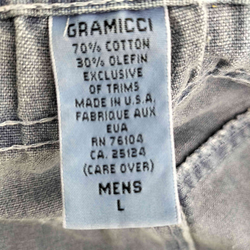 グラミチ GRAMICCI USA製 コットンハーフパンツ メンズ L