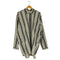 ヤンヤンヴァンエシュ JAN-JAN VAN ESSCHE COTTON LINEN CONTRAST STRIPE ストライプ ロングシャツ メンズ import:M