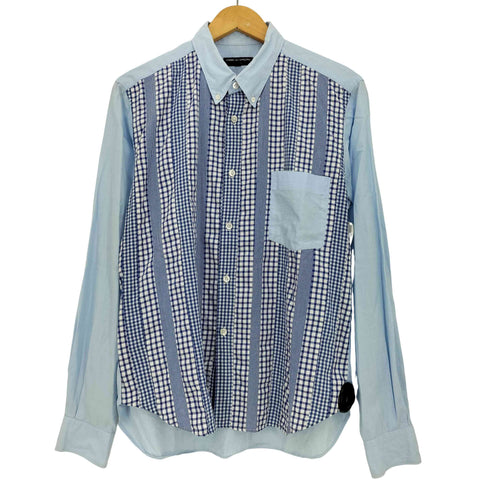 コムデギャルソンオム COMME des GARCONS HOMME クレイジーパターン ギンガムチェック ボタンダウンシャツ メンズ JPN:M