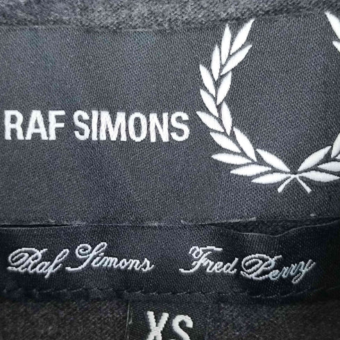 ラフシモンズ RAF SIMONS ロゴ刺繍 ポロシャツ メンズ import:XS